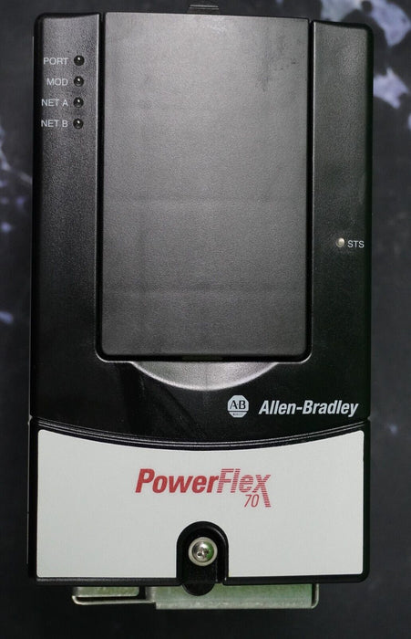 Low HR Allen-Bradley 20AE2P7A0AYNNNC0 PowerFlex 70 2HP Series A FRN:5.001 Tested