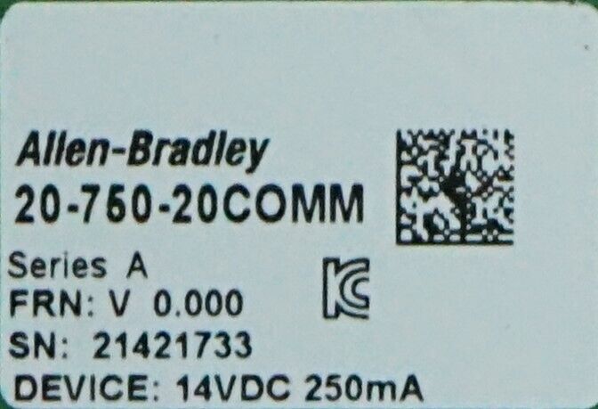 Allen-Bradley 20-750-20COMM Series A Option Card 302060-A01 Circuit Board