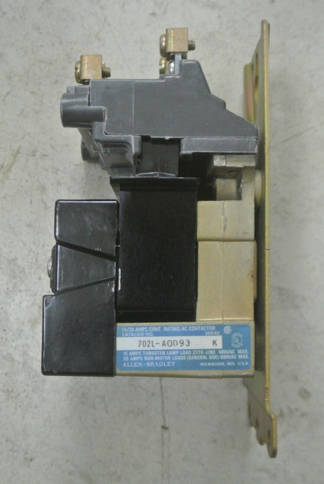 Allen-Bradley 702L-AOD93 Series K Lighting Contactor