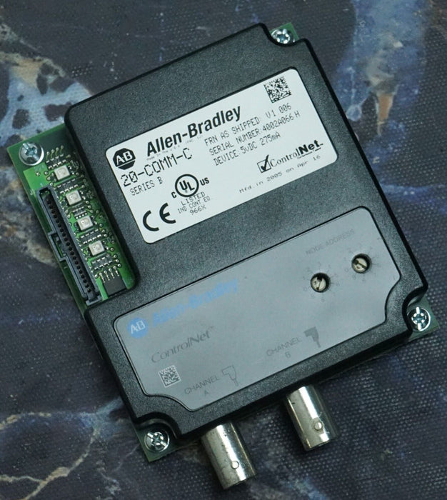 Allen Bradley 20-COMM-C ControlNet Adapter Series B Firmware Ver. 1.006