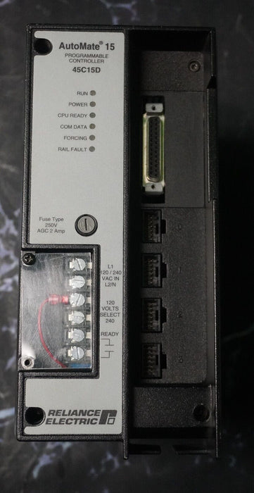 Reliance Electric Automate 15 PLC UNIT 45C15D Programmable Controller