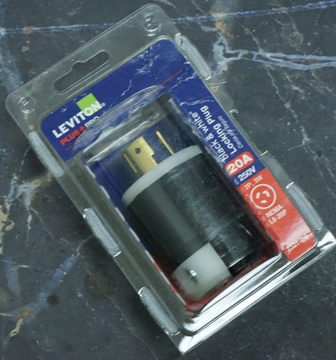 LEVITON Plus Pro 20AMP 250V Locking Plug Industrial Grade 2321-CS