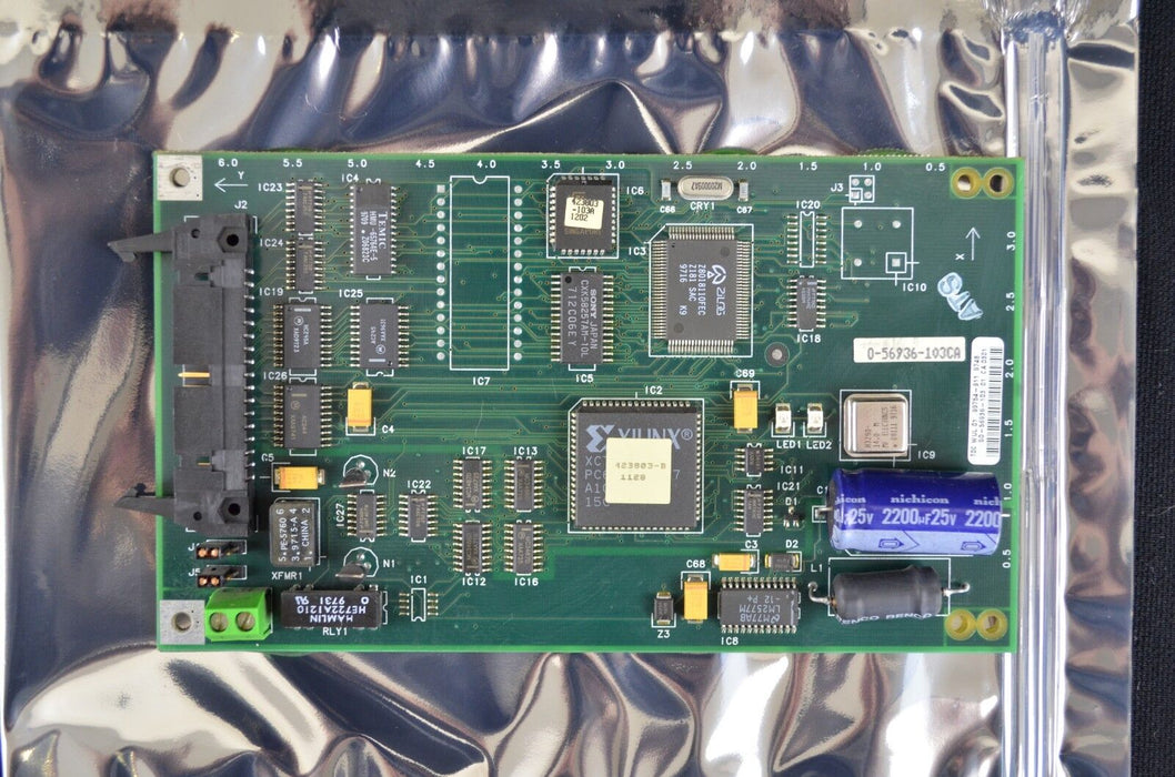 RELIANCE GV3000 2AX3000  0-56936-103CA  AUTOMAX COMMUNICATIONS NETWORK CARD