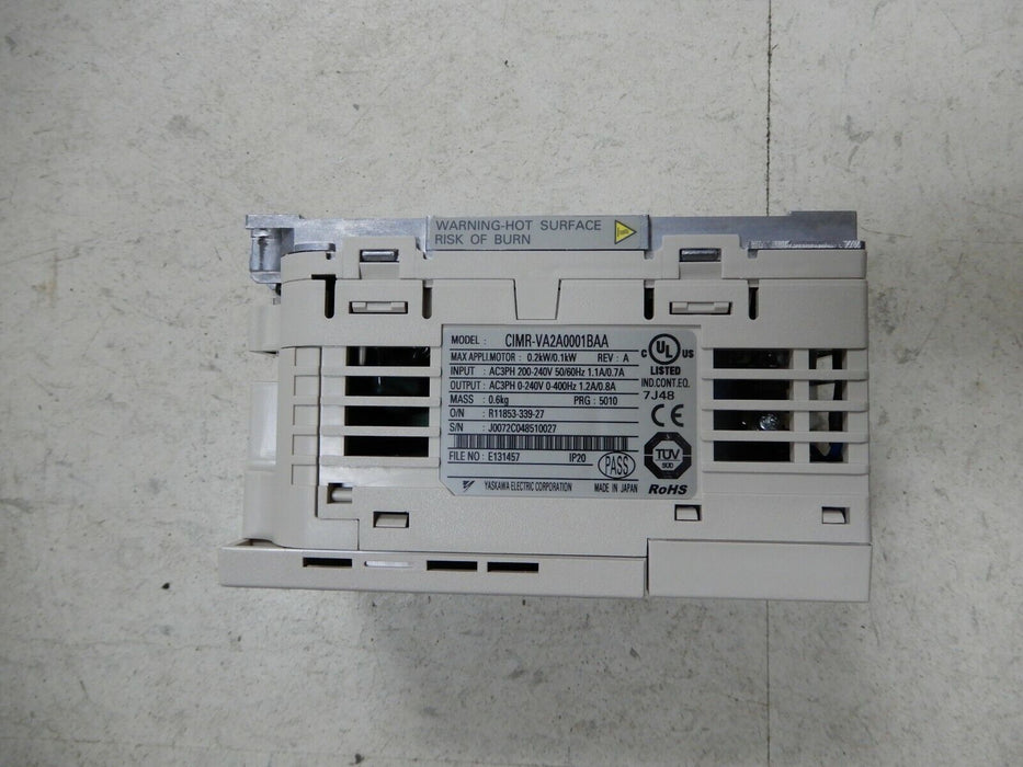 Yaskawa CIMR-VA2A0001BAA REV A Drive Inverter