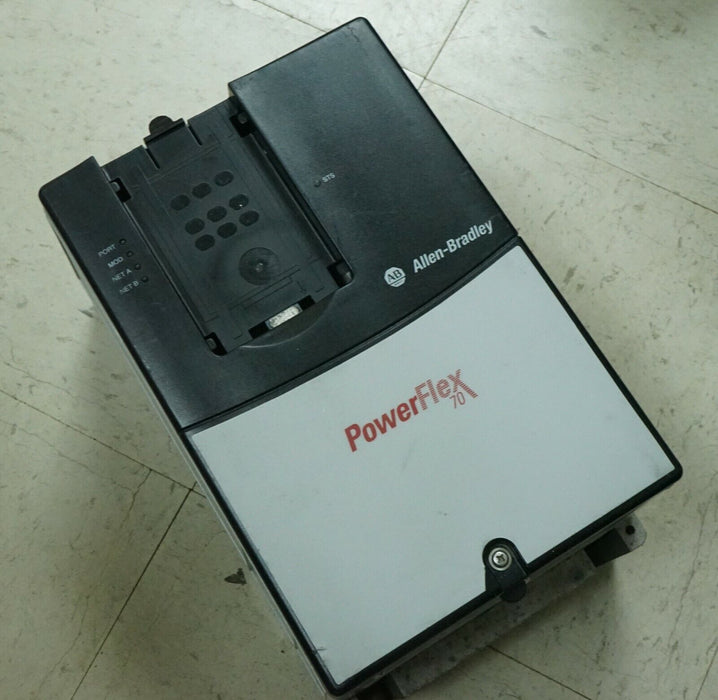 Allen-Bradley 20AD014A0NYYANC0 Power Flex 70 Drive 10HP SER A FRM 5.001