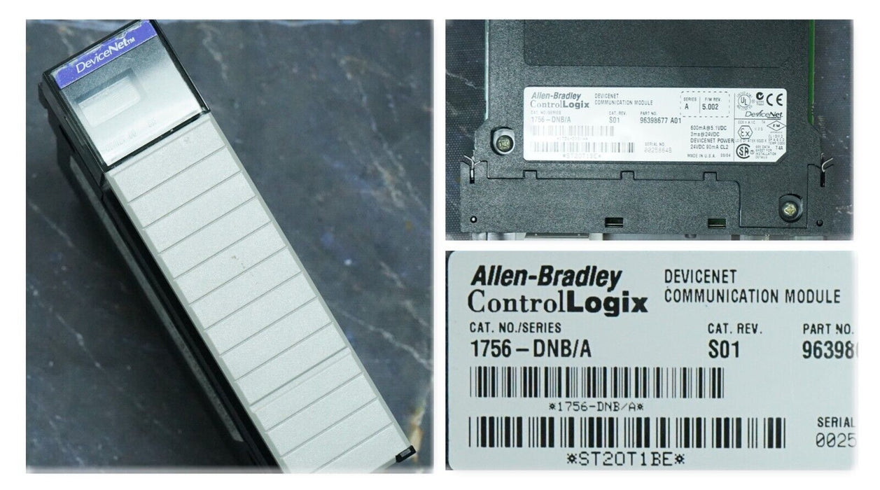 Allen-Bradley 1756-DNB/A Firmware:5.002 Devicenet Communication Bridge Module