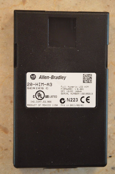 ALLEN BRADLEY 20-HIM-A3 SERIES C Full Numeric HMI ~ Firmware: V6.001 ~ Quantity