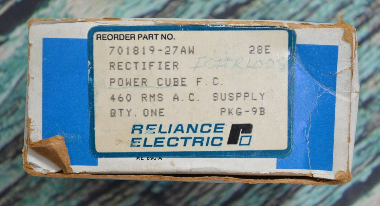 Reliance Electric 701819-27AW 70181927AW Power Cube F.C.