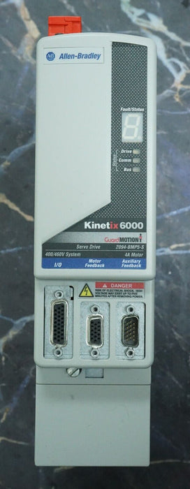 Allen-Bradley Kinetex 6000 2094-BMP5-S AXIS Module 4 Amps 480 VAC Firmware:1.118