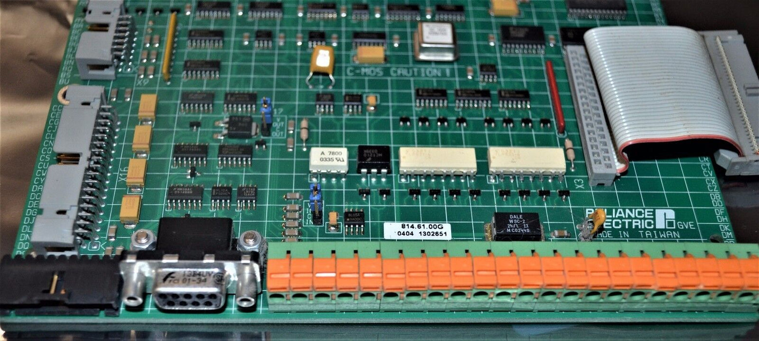 Reliance GV3000E 814.61.00G Regulator Board 814.61.00 FRN 6.07 Tested Good