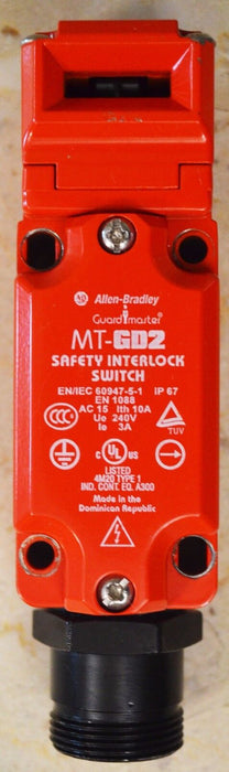 Allen-Bradley 440K-MT55138 GuardMaster MT-GD2 Safety Interlock No Actuator