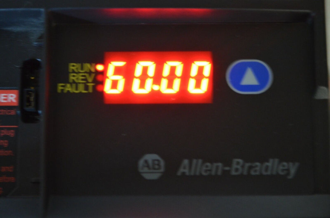 Zero Hours!! 2011 Allen-Bradley Powerflex 40P 22D-D4P0N104 2.0 HP Tested Good