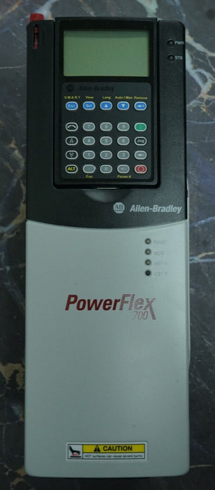 Low Hours Allen-Bradley PowerFlex 700 5HP 20BD8P0A3AYYADC1 480VAC FRN:9.001