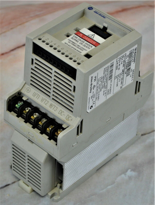 Allen Bradley 160-BA03NSF1 Variable Speed Drive 1 Hp 480 VAC