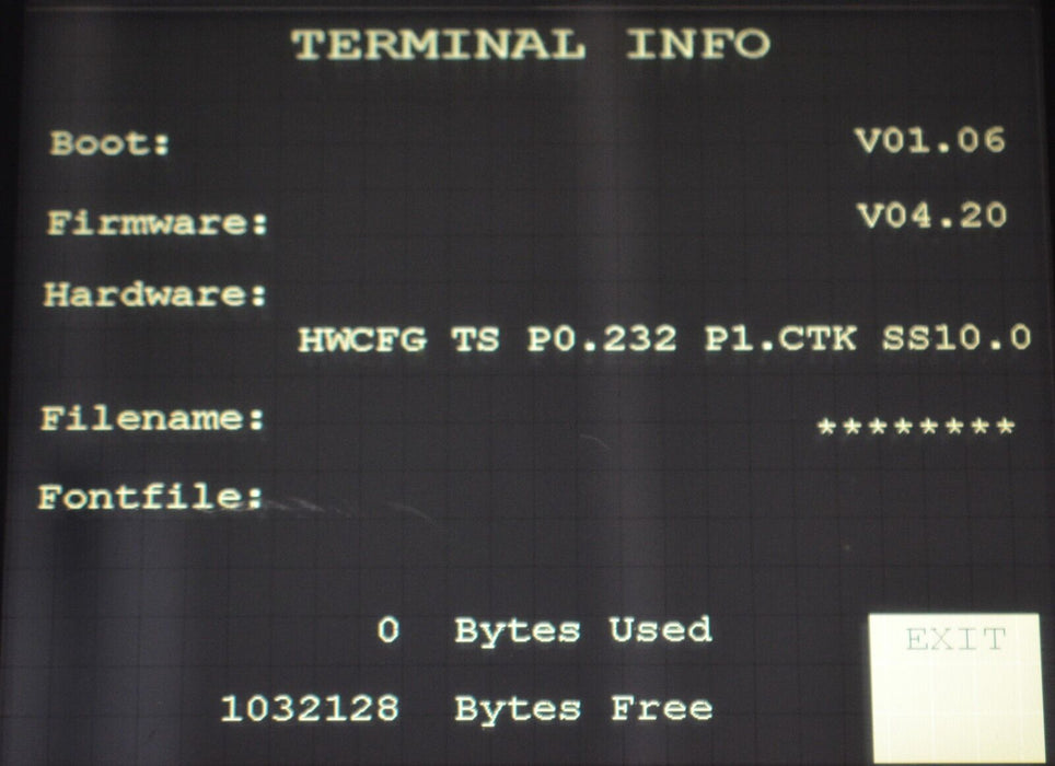 Allen-Bradley PanelView 1000 Cat. 2711-T10C15 Series D FRN:4.20 Tested Good