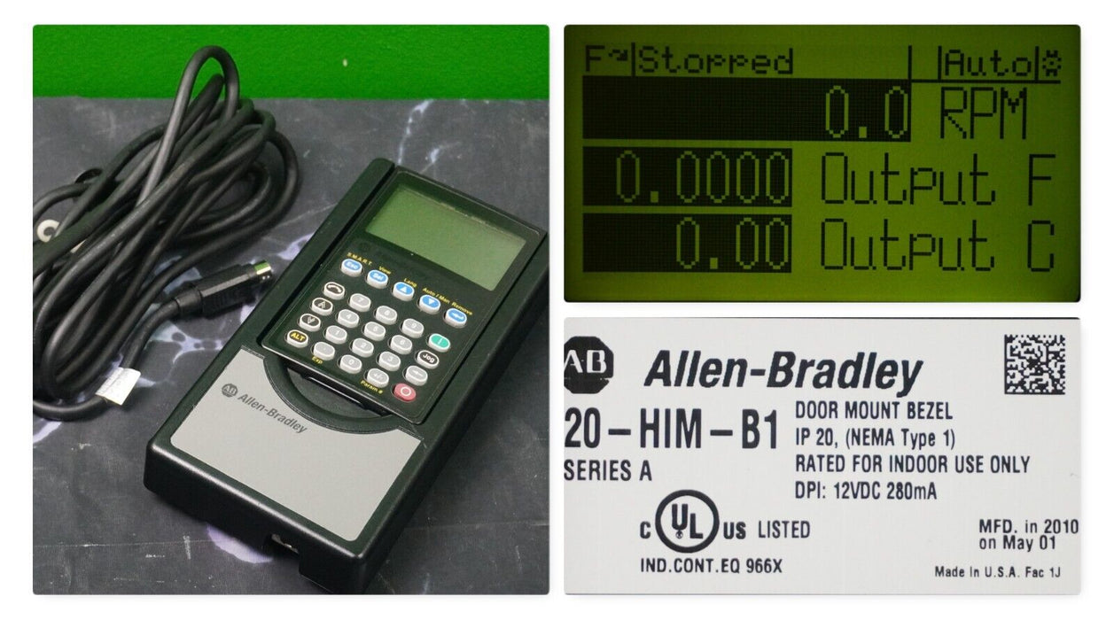 Allen-Bradley 20-HIM-B1 20-HIM-A3, 314859-A01 FRN:5.003 Good Tested