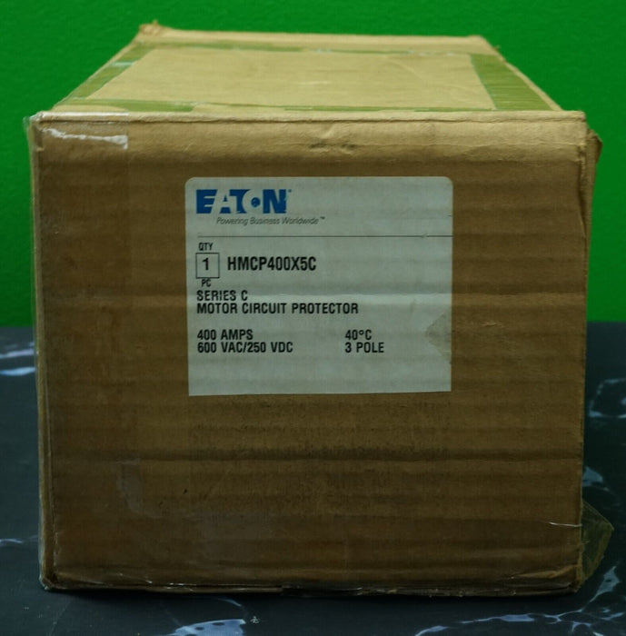 New Eaton HMCP400X5C Cutler Hammer 3POLE 400AMP 600V Motor Circuit Protector