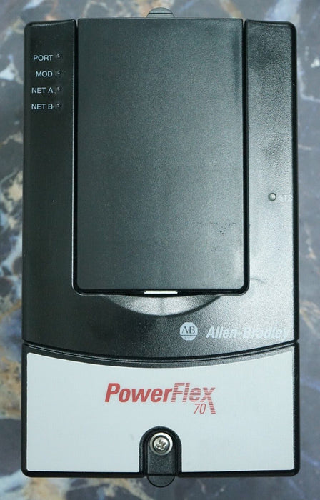 Low Hours Allen-Bradley PowerFlex 70 20AD2P1A0AYNNNC0 Ser. A 1HP FRN 5.001