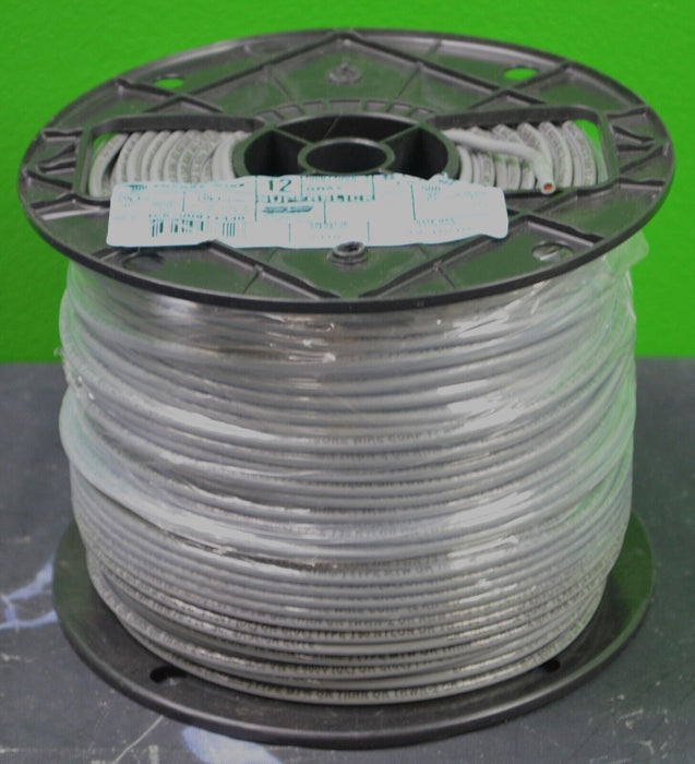 ENCORE 106100811440 THHN 12 STR CU OE MACHINE TOOL WIRE 12 AWG Gray 500FT