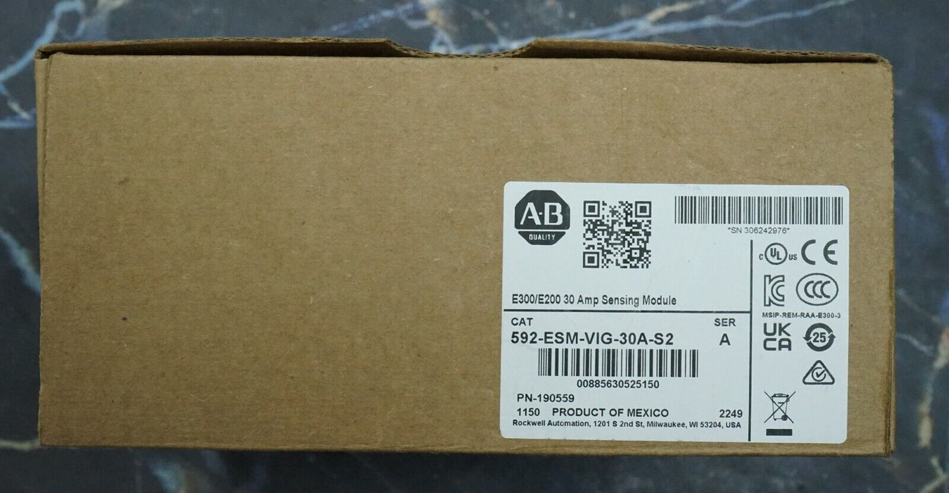 New Allen Bradley Overload 592-ESM-VIG-30A-S2 0.5-30 amp range