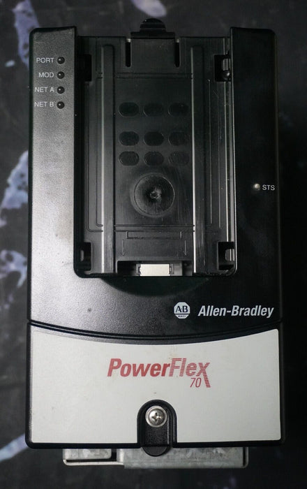 Allen-Bradley PowerFlex 70 1 HP 20AD2P1A0AYNNNC0 480 VAC FRN 3.003 Tested Good