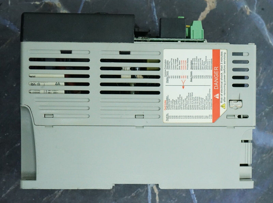 Allen-Bradley 22B-D4P0N104 PowerFlex 40 2HP Drive Series A FRN:6.01