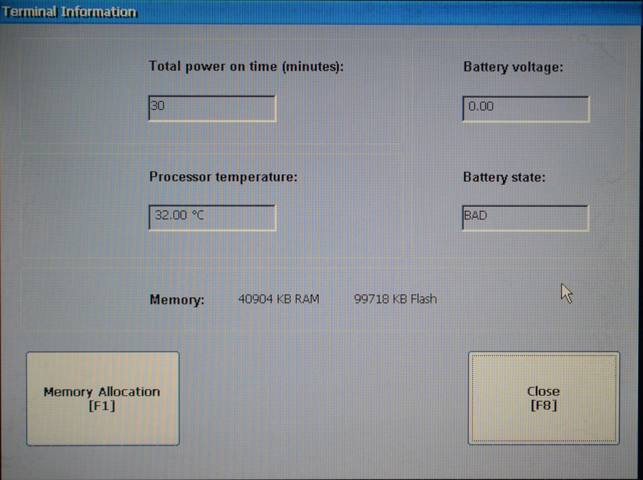 Allen Bradley 2711P-RDT10C Series B PanelView Plus 1000 Tested Good