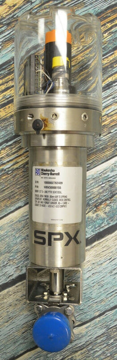 SPX Waukesha Cherry Burrell Valve Stainless Steel WBV30000155 for Parts Only