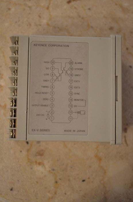 Keyence Corporation EX-V01 Digital Inductive Displacement Sensor EX-V Series