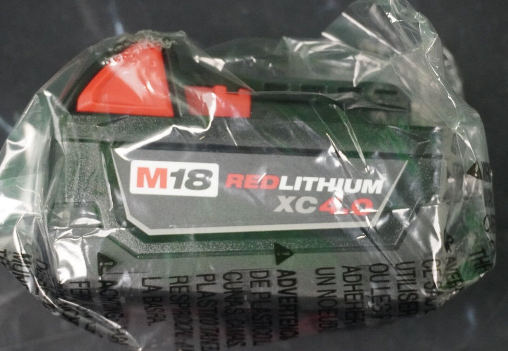 New Milwaukee M18 REDLITHIUM  Extended Capacity Battery XC4.0