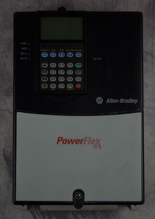 Allen-Bradley PowerFlex 70 20AD011A3AYNANNN 480VAC 7.5 HP FRN:2.007