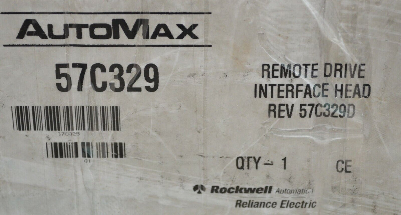 New Reliance AutoMax Remote Drive Interface Head 57C329D