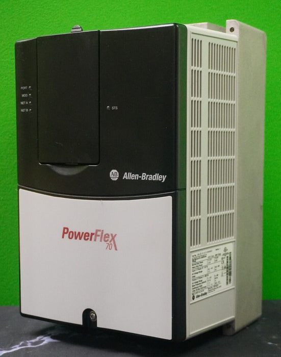 Low Hr Allen Bradley PowerFlex 70 7.5HP 20AD011A0AYNANC0 480VAC Tested FRN:5.001