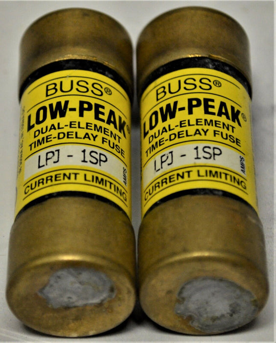 Bussmann LPJ-1SP Class J Fuses (Lot of 2) Tested Good