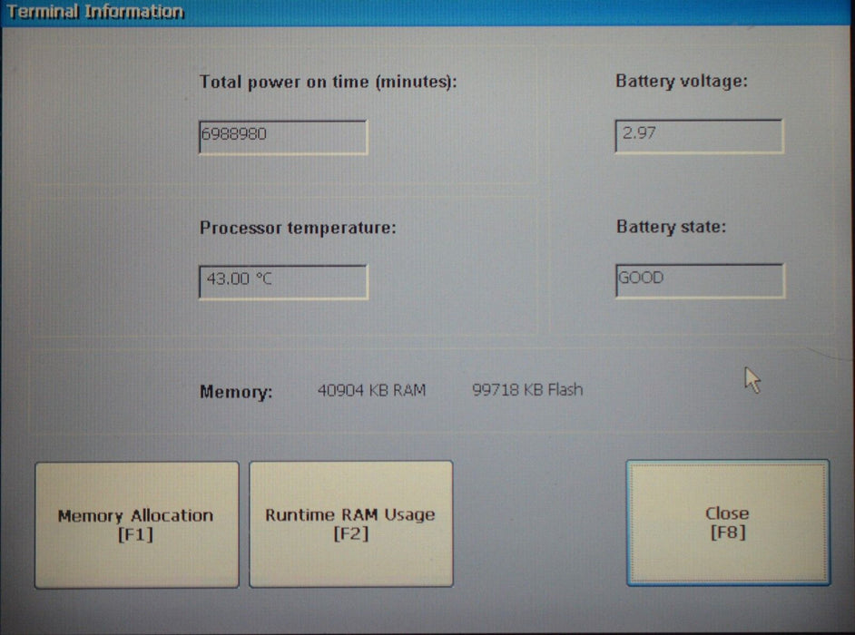 Allen Bradley 2711P-RP1A SER F Logic Module 64MB FRN:5.10 24VDC Tested Good