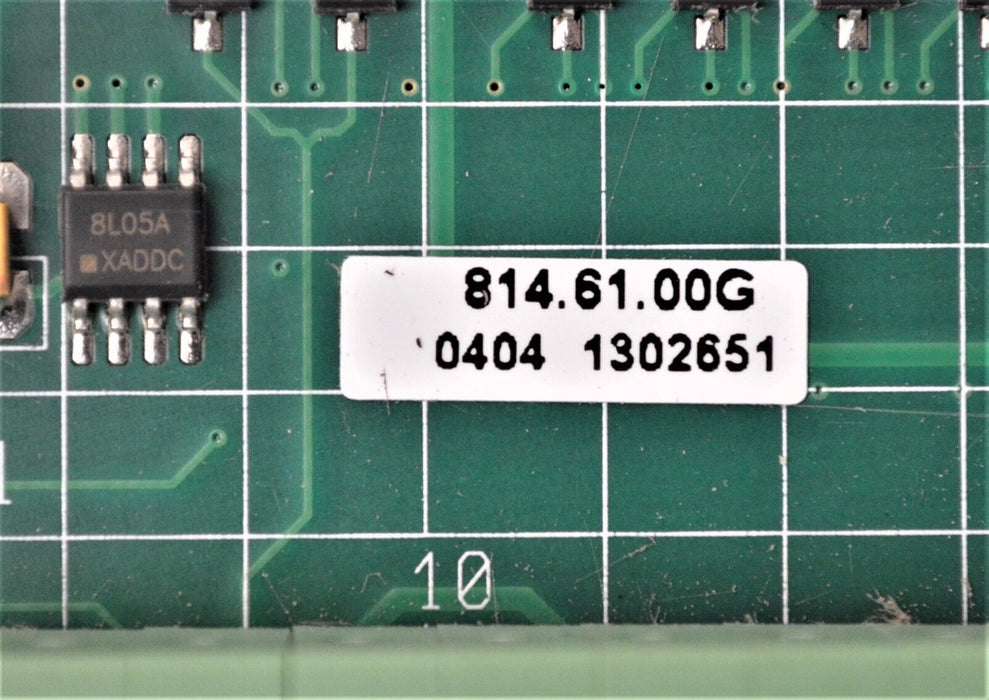 Reliance GV3000E 814.61.00G Regulator Board 814.61.00 FRN 6.07 Tested Good