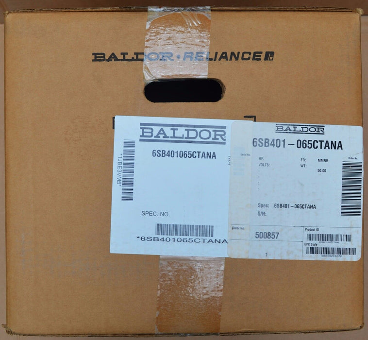 NEW SEALED Reliance/Baldor 50 HP Inverter Drive 6SB401-065CTANA