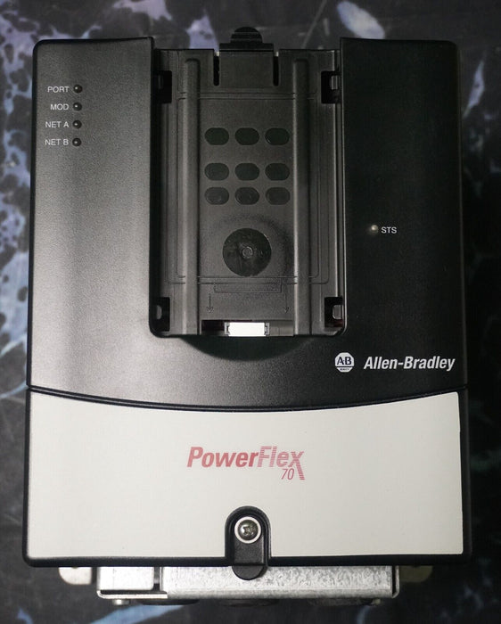 Allen-Bradley PowerFlex 70 3 HP 20AD5P0A0AYNNNC0 480VAC Clean Tested FRN:3.003