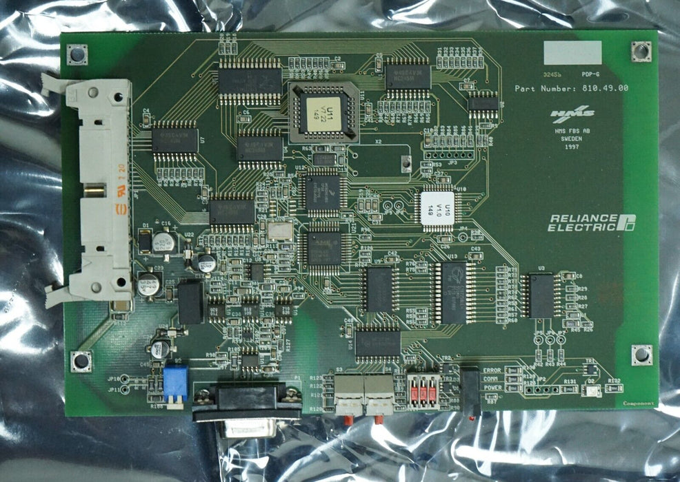 Reliance Electric 810.49.00 Interface Card Tested Good