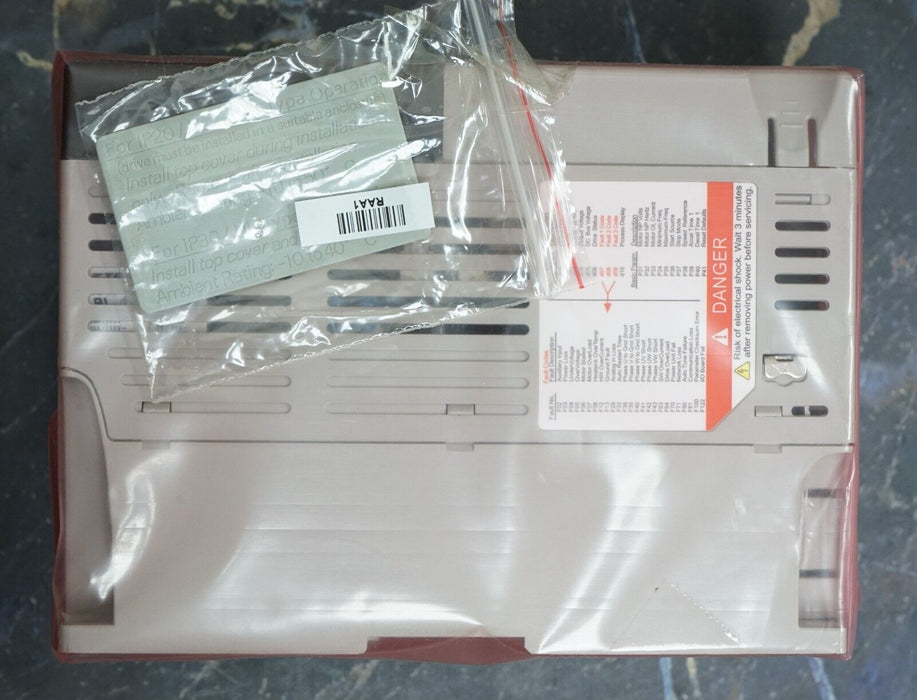 New Allen-Bradley 1/2HP Powerflex 40 22B-D1P4N104 Ser. A Tested Good FRN: 6.02