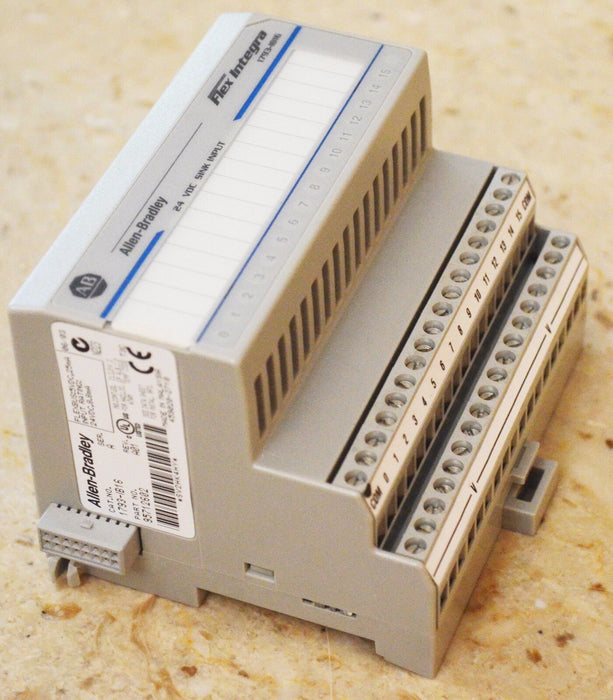 ALLEN-BRADLEY 1793-IB16 Series A 16 Point 24 VDC Sink Input FLEX INTEGRA 24VDC