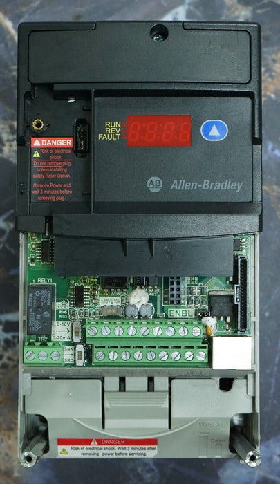 Low Hours Allen Bradley 22D-D4P0N104 PowerFlex40 Firmware 2.01 Series A