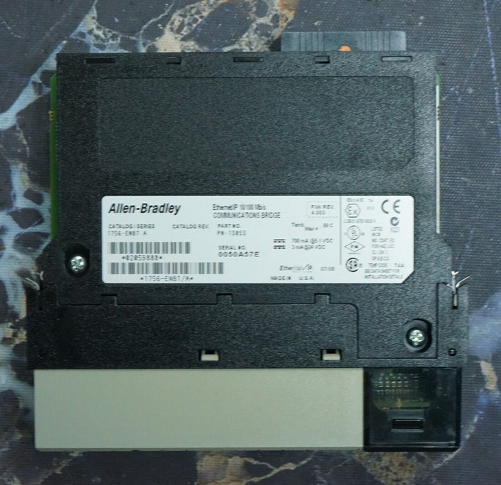 Allen-Bradley 1756-ENBT A Firmware:4.003 Ethernet/IP Communication Bridge Module