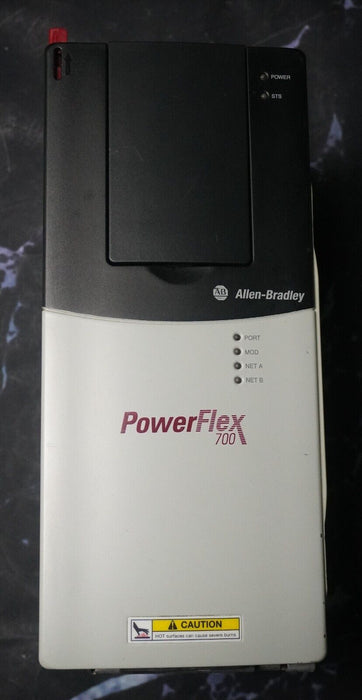 Allen-Bradley PowerFlex 700 10HP 20BD014A0AYNANC0 480 VAC FRN:9.001 Tested Good