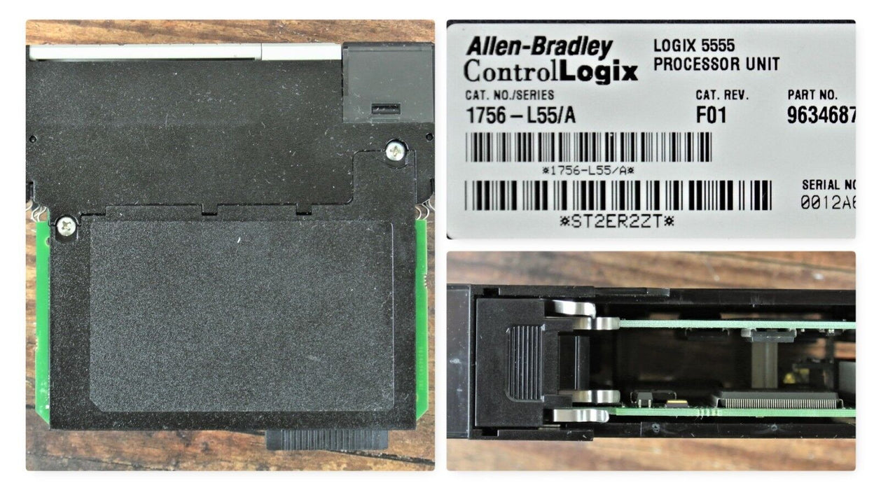 Allen-Bradley 1756-CNB D Firmware 5.50 ControlLogix ControlNet Bridge Module P01