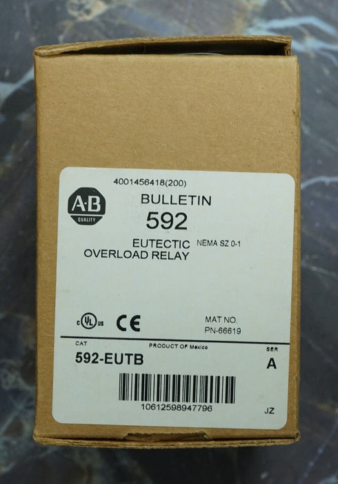 New Allen Bradley 500F-BOD930 Series B and 592-EUTB Series A