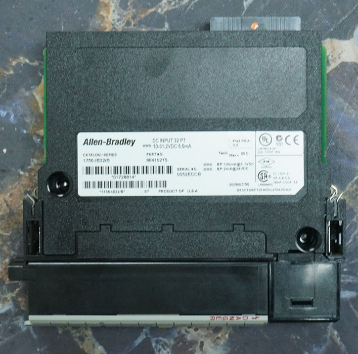 Allen-Bradley 1756-IB32 ControlLogix Input Module FRN:3.5