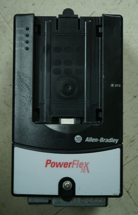 Allen-Bradley PowerFlex 70 2HP 20AD3P4A0AYNNNC0 Tested Good FRN:5.001