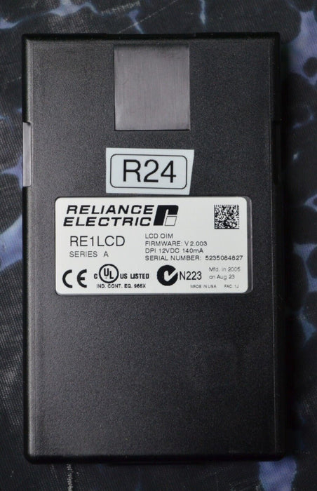 Reliance Electric RE1LCD A Keypad FRN:2.003 Tested Good R24