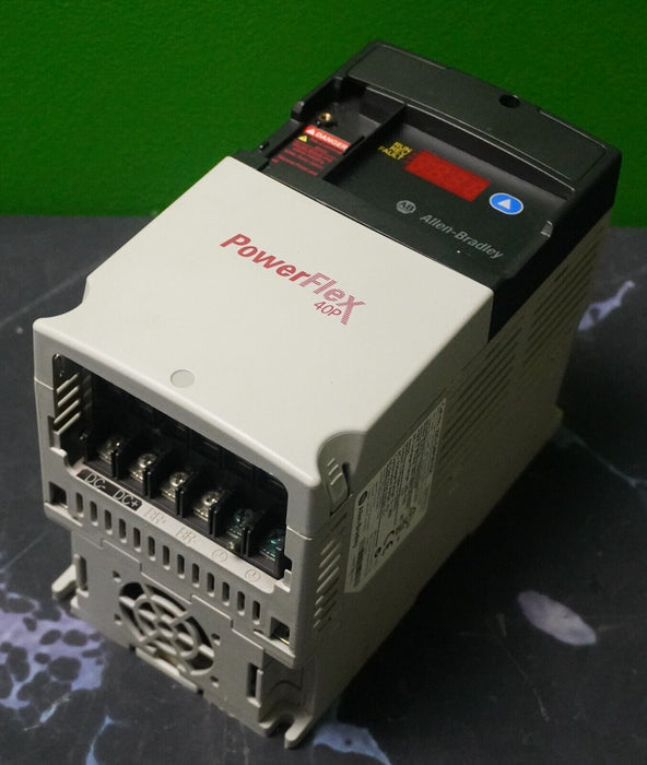 Allen-Bradley 22D-D4P0N104 PowerFlex 40P Drive 2HP Series A Tested FRN:2.01